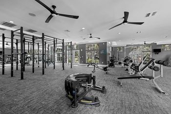 State-of-the-art fitness center